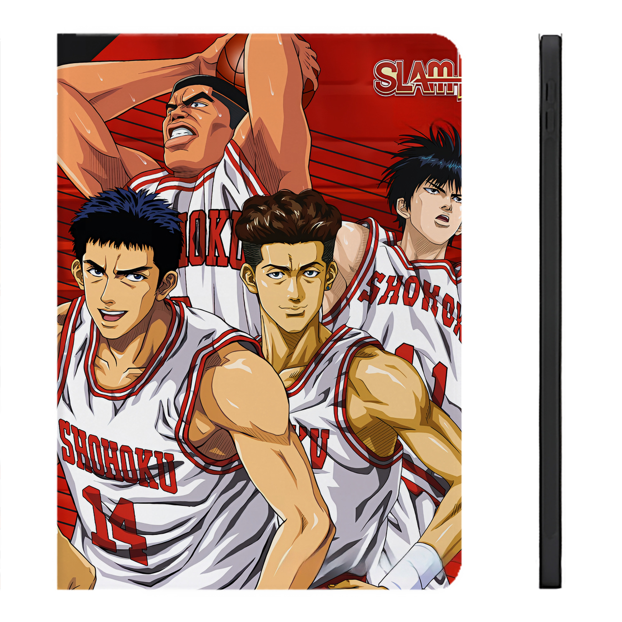（画像用） SLAM DUNK／スラムダンク IPadケース ペンホルダー付き ブックスタイルデザイン